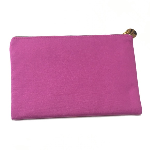 Zippered Pouch w/Embossed & Embroidered Hearts - Picture 4 of 9